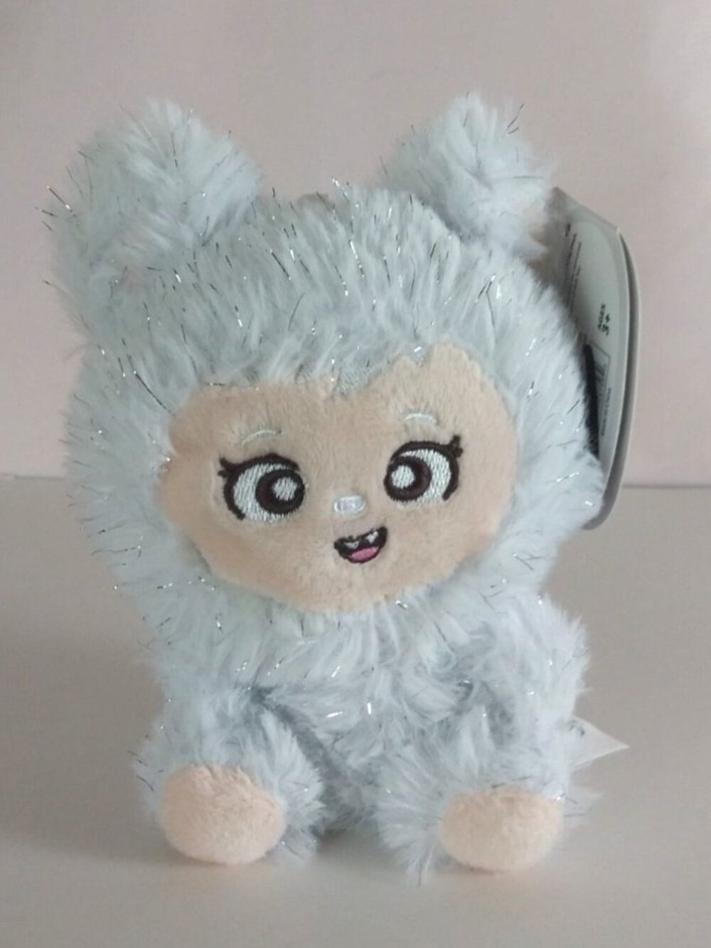 NWT LaBabies Roro The Sparkle Monster 4" Plush Clip Keychain Yoonique